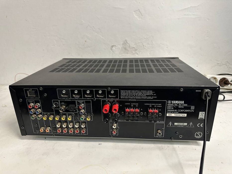 Yamaha RX-V565 Ti | 7.1 | 90 W | HDMI | YPAO | Dolby TrueHD | DTS-HD
