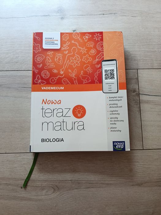 Książka nowa teraz matura biologia Nowa Era