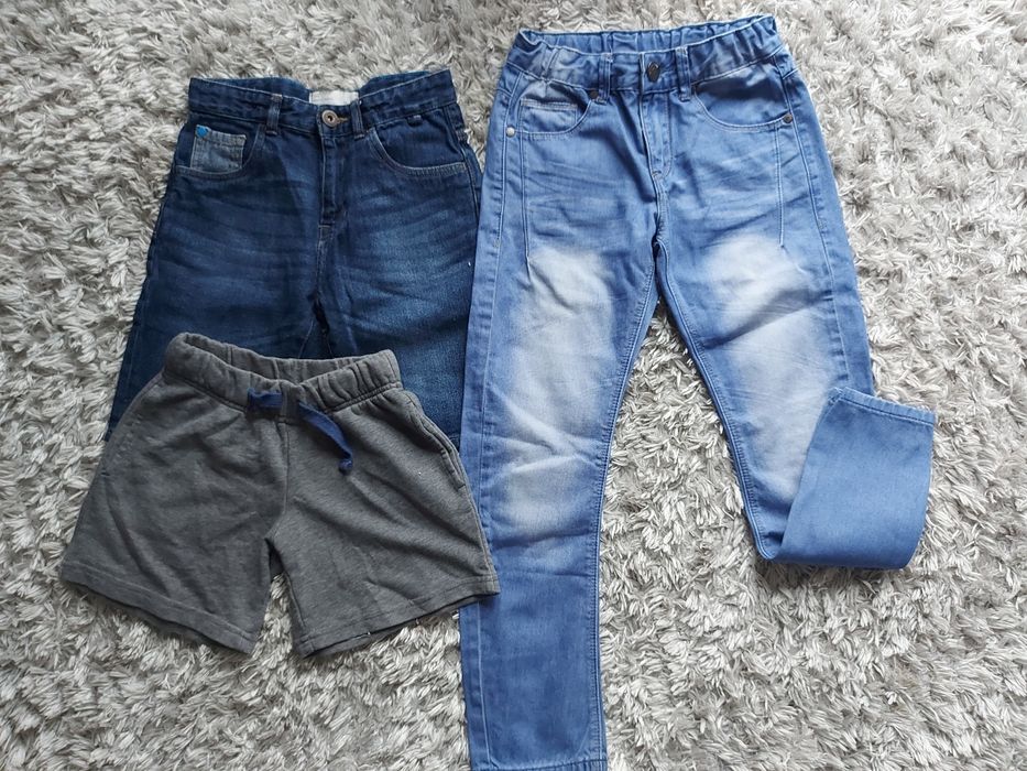 Paka, paczka ubranek chłopięcych rozmiar 128, 134, 140,  14 sztuk