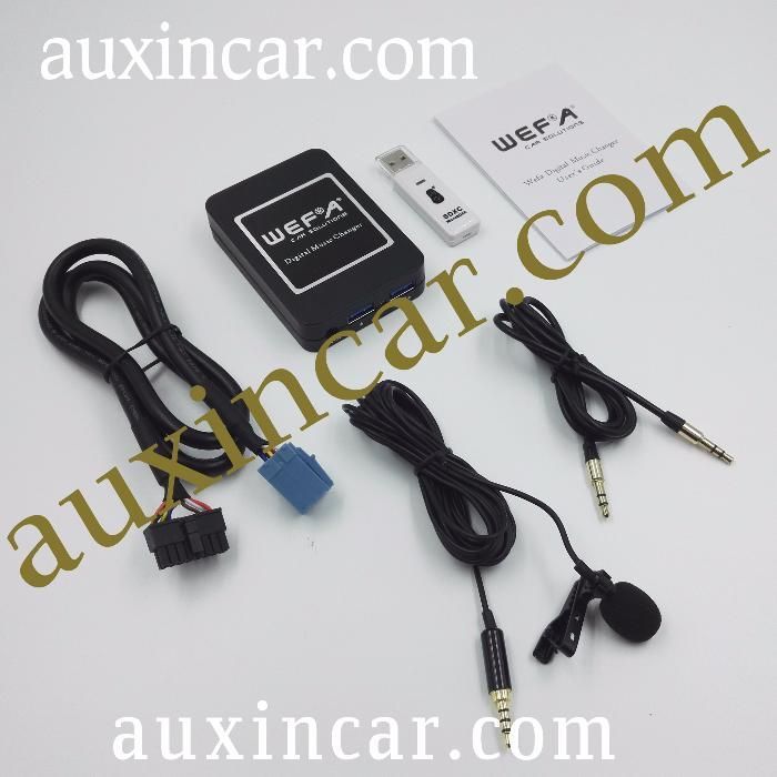 usb BT aux WEFA WF-606 BMW Toyota Lexus Audi Honda Mazda Subaru Рено