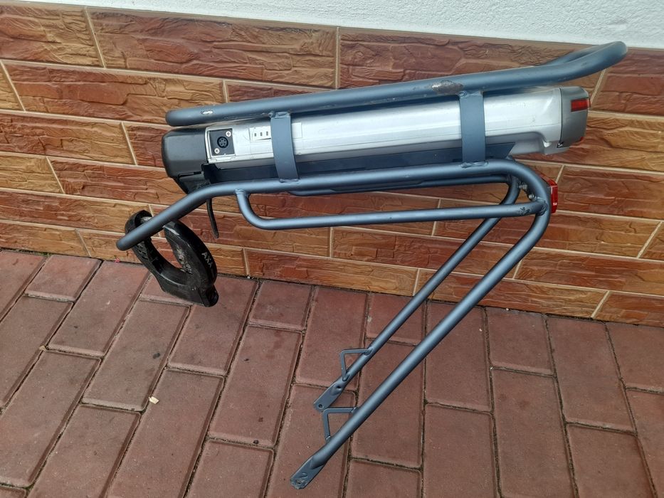 Bateria z bagażnikiem do roweru