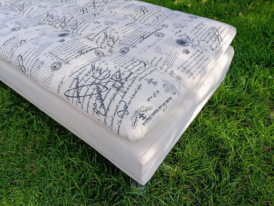 Esperguiçadeira chaise longue uso interior exterior em tecido