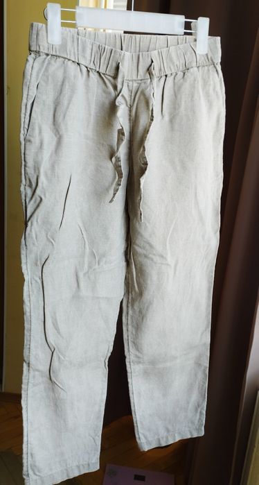 Штани mango 100% льон