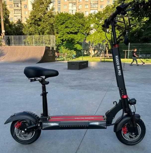 Мощный электросамокат KUGOO M4 PRO 1000Вт 13/18/21Ah. Електросамокат
