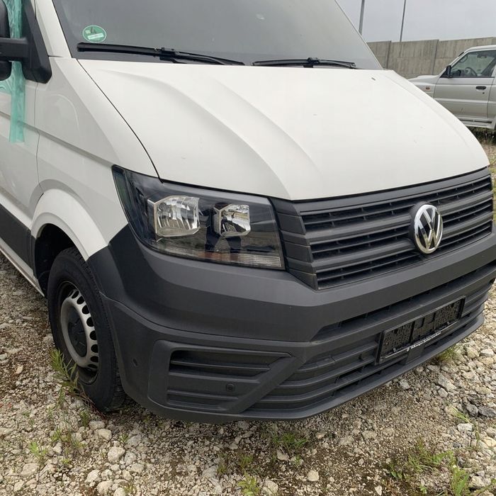 Kpl Przód Maska Zderzak Błotnik Lc9A Pas Lampy Vw Crafter Ii 7C Man Tge 24R