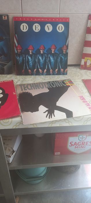 Discos de vinil antigos