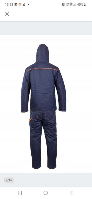 Ocieplane ubranie spawalnicze