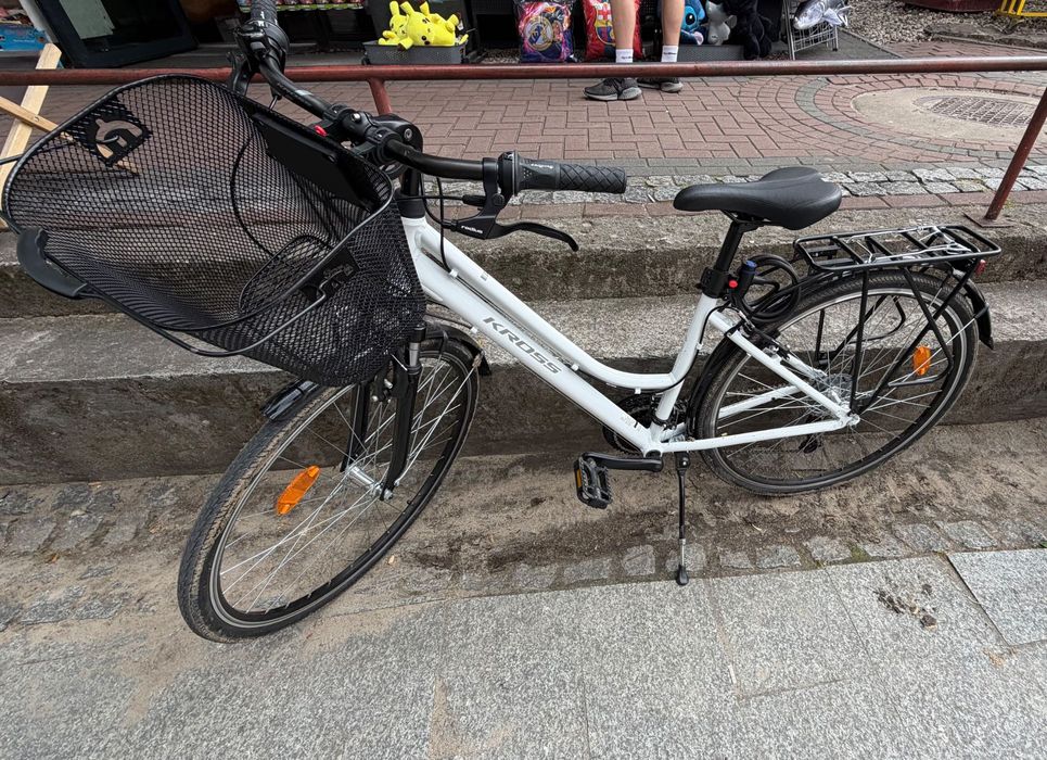 Rower 28 KROSS Trans 1.0 Biały Shimano Damski