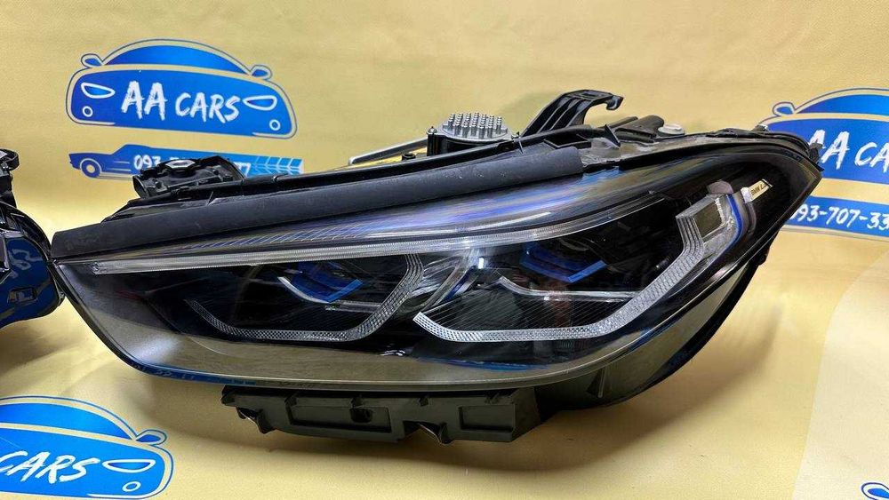 Оптика Фары Фари Фара BMW 8 M8 F91 Laser black БМВ G14 G15 G16
