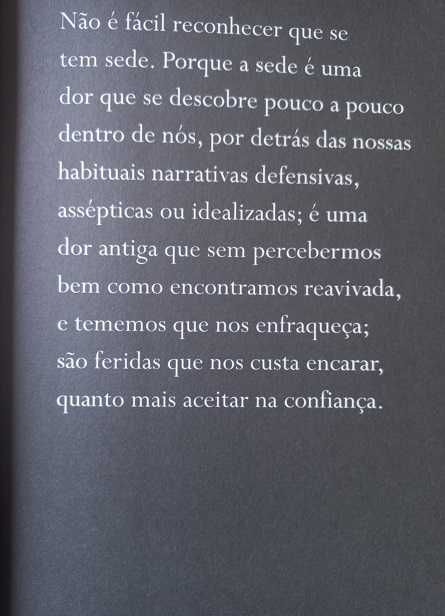 Elogio da Sede - José Tolentino Mendonça