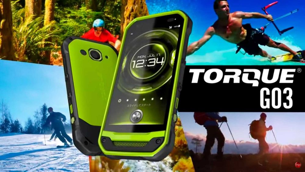 MIL-STD-810G Antywandal. Pancerny smartfon Kyocera Torque G03