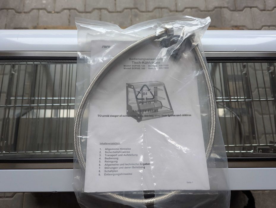 Witryna chłodnicza SARO model Sophie 160