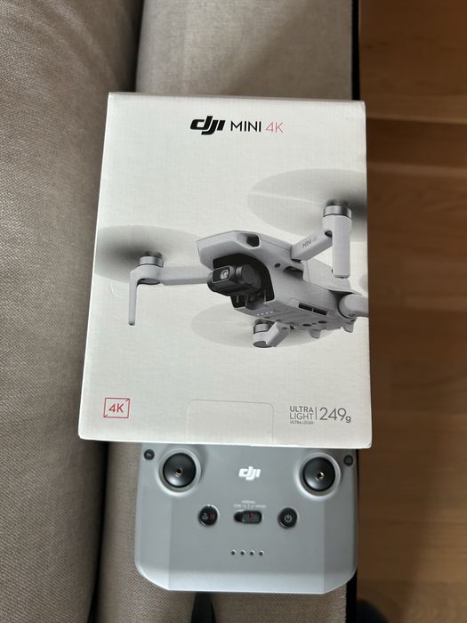 Drone DJI mini 4k - novo acessorios ainda por abrir