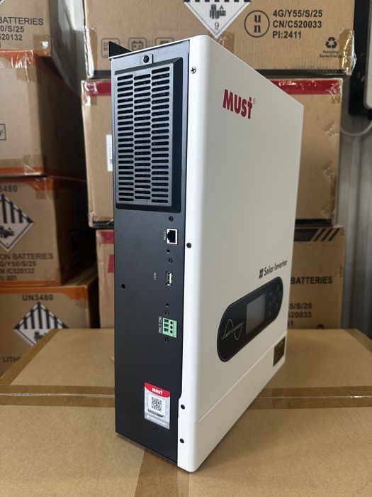 Солнечный инвертор MUST PV18-3024  V180, 3.6 кВт, 24В (MPPT)