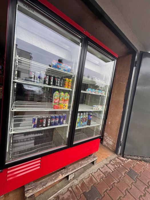 Szafa chłodnicza gastronomiczna RAPA SCh-2SR 1242L przelotowa LED -jak nowa.