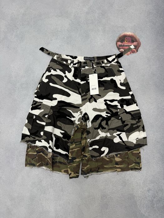 шорты Grailz project double camo shorts g/r M L