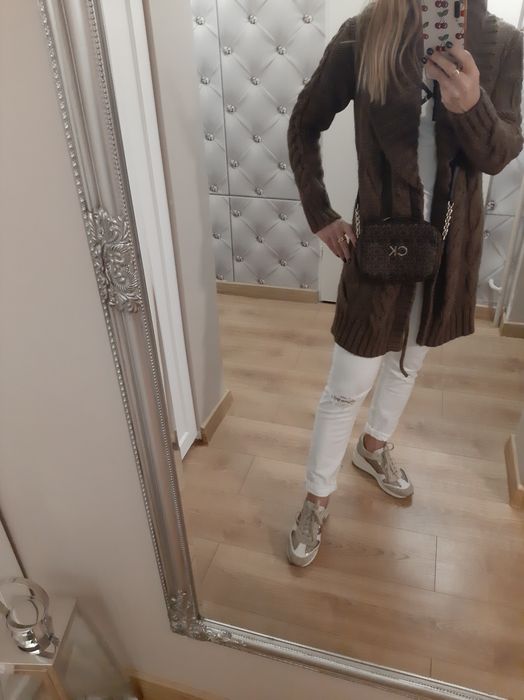 Kardigan wełniany Sisley xs/s