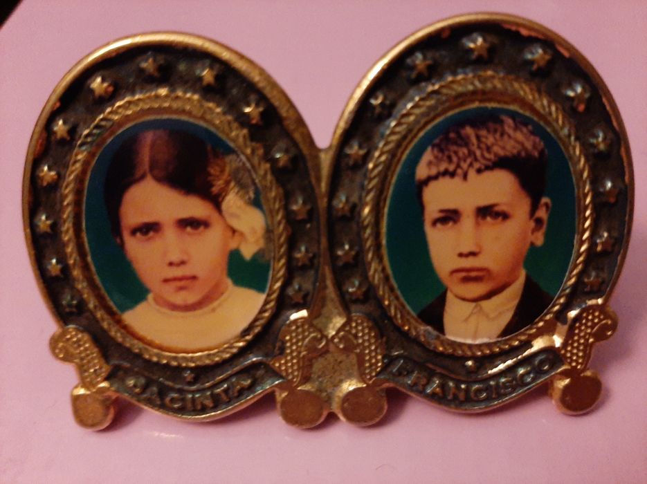 Moldura dupla em Metal c/ Jacinta%Francisco