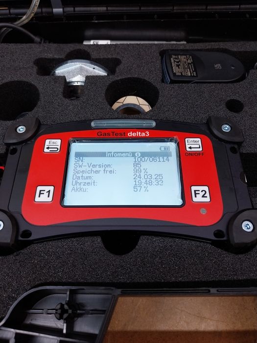 Esders Gas Test Delta 3 Analizator Spalin Drukarka 06.2024