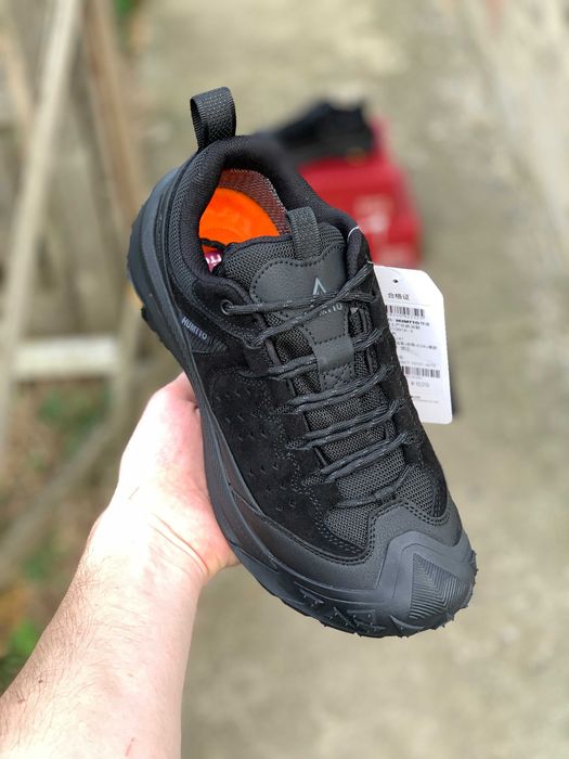 Теплі чоловічі кросівки Humtto 371081A3 All Black (41-46) — водостійкі, фліс, осінь-зима | Хумтто