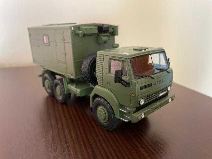 RABA H18.188-6,6 (КамАЗ 5320) армейский кунг  - ДеАгостини, (Польша)