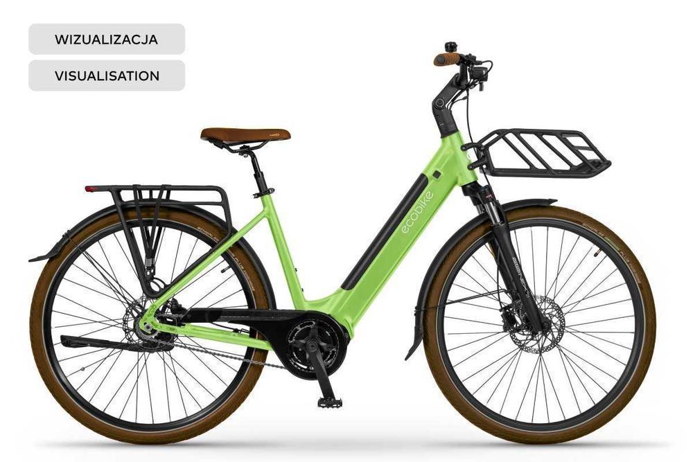 Rower elektryczny ECOBIKE LX100 AUTOMAT 17/28 M-L/28 70Nm 14Ah 504Wh