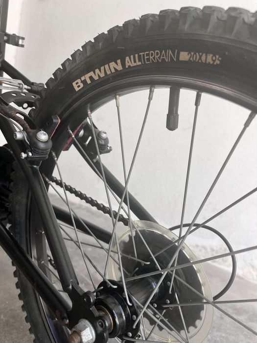 Bicicleta criança BTT B’TWIN Racing Boy 500 roda 20