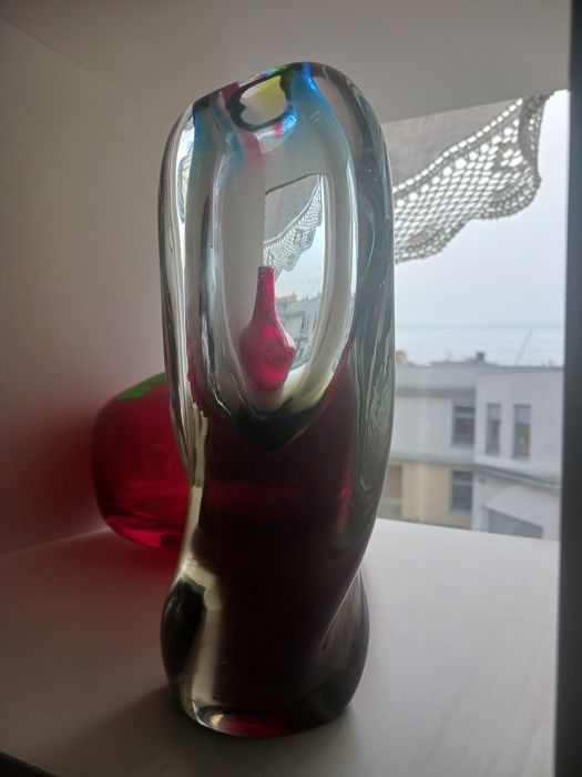 Josef Rosinek wazon szklo artystyczne