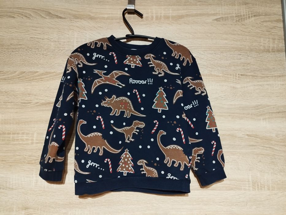 Bluza w świąteczne ciasteczka 110-116