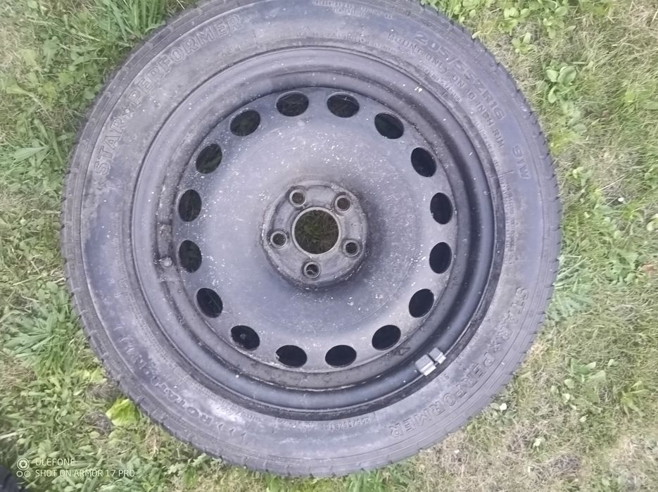 Koła pojedyncze z zapasów 3 szt 2 z VW 1 Opel 16 cali cena za wszystko