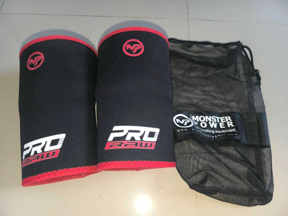 "RAW PRO" NA KOLANA - ochraniacze neoprenowe