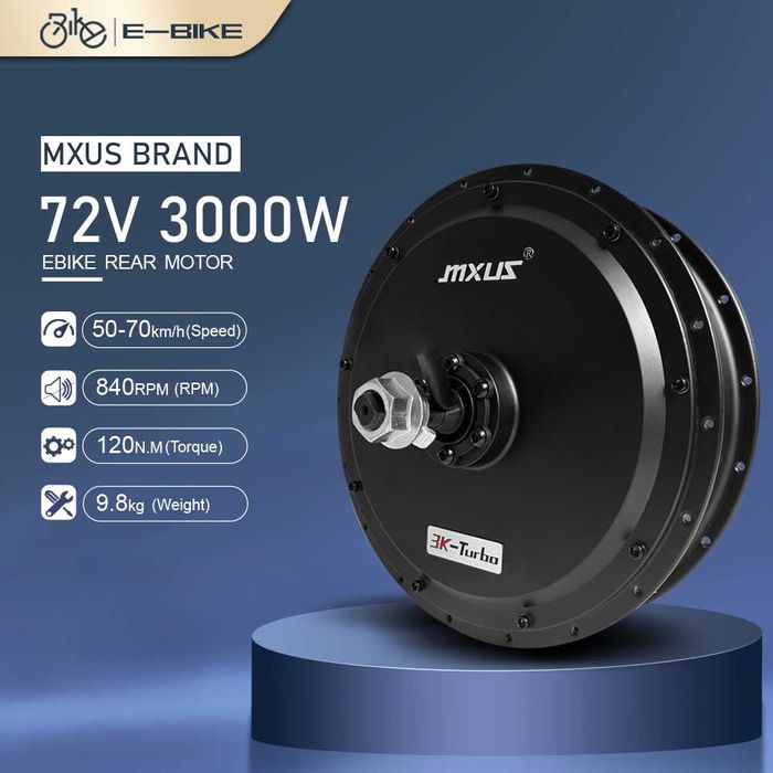 ПРЯМОПРИВОДНЫЕ беcщёточные и РЕДУКТОРНЫЕ Моторы MXUS велосипед Фетбайк