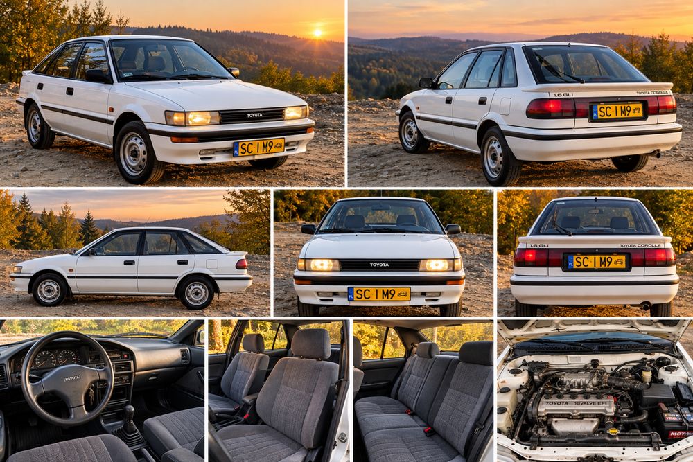 Toyota Corolla Liftback E90 1989 – zabytek techniki