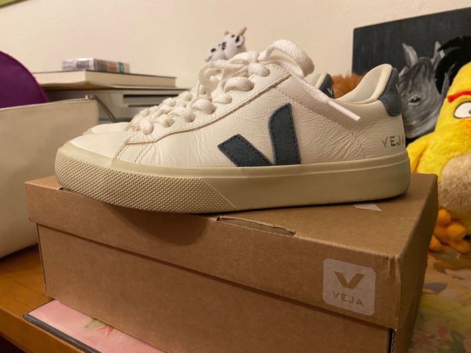 Ténis Veja Women's Campo Leather White California