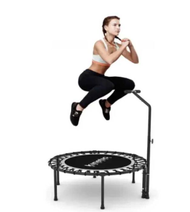 Trampolina fitness 102 cm z uchwytem