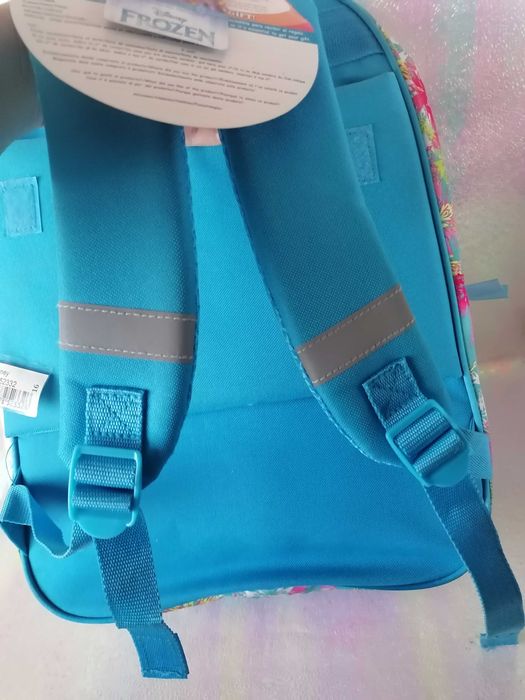 Mochila grande com a Anna e Elsa, da Frozen, nova com etiqueta