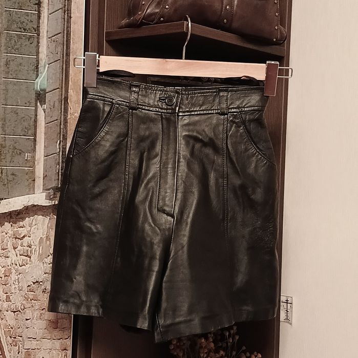 Шорти натуральна шкіра бермуди шкіряні