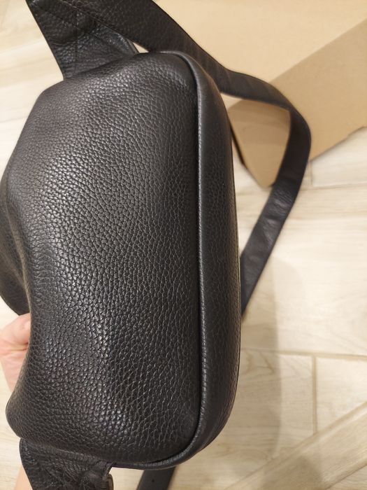 Бананка поясна сумка шкіряна чоловіча