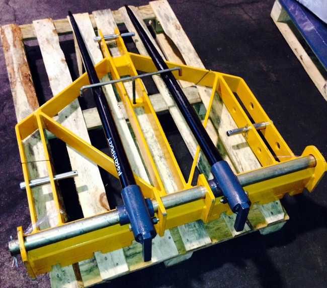 Garfo para Fardos de feno Dobrável 700kg - D-700K-IVA E ENVIO INCLUÍDO