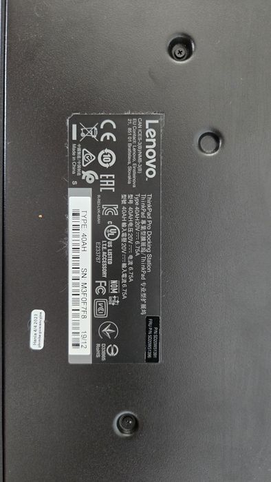 Lenovo STACJA DOKUJĄCA 40AH + zasilacz 130W