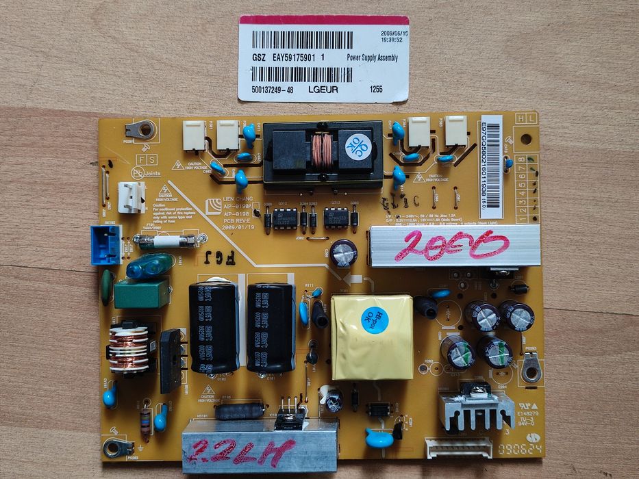 Блок питания SMPS inverter 4L PLLM-M804B EAY59175901: 1 000 грн ...
