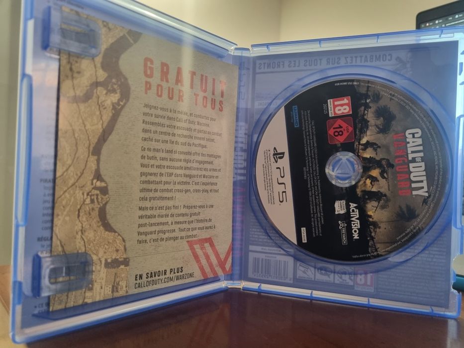 Jogo ps5 call of duty vanguard