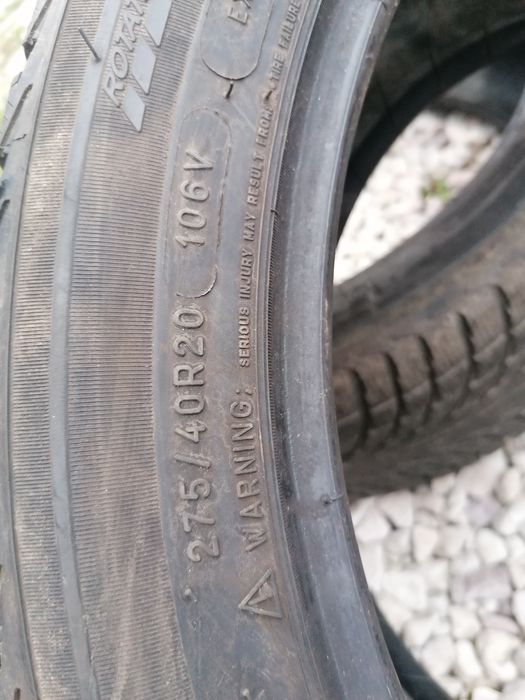 275/40/20 Michelin 2024 rok zimowe