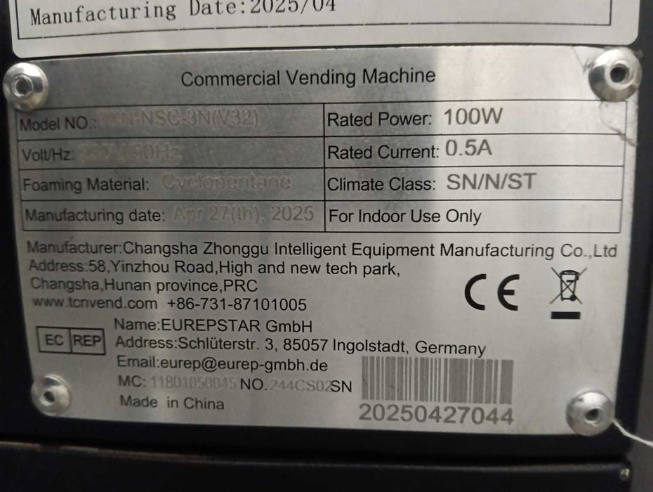 Maquina Vending Mini Tatil