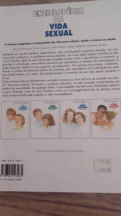 Livro "Enciclopédia da Vida Sexual adolescente"