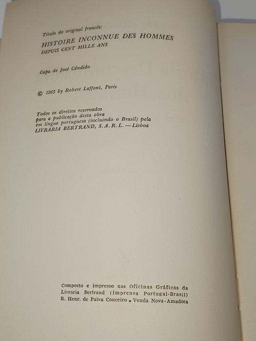 A História desconhecida dos Homens
