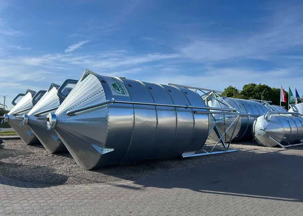Silos Zbożowy Paszowy Silosy 3/5/6/8/9/12/15/18/20/25/30/35/40 t Nowe