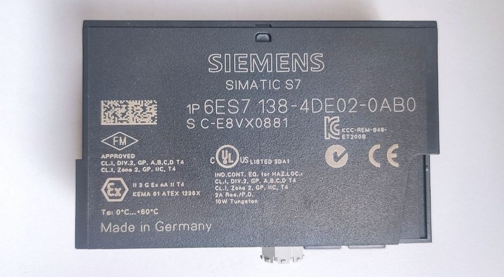 Счётный модуль Siemens 6ES7 138-4DE02-0AB0