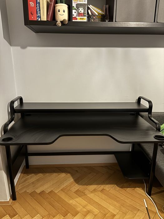 biurko gamingowe ikea FREDDE