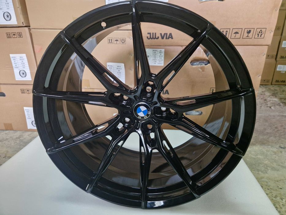 Кованые диси R22 R21 5x132 для BMW M5 G90/G99 Satin Gloss Black